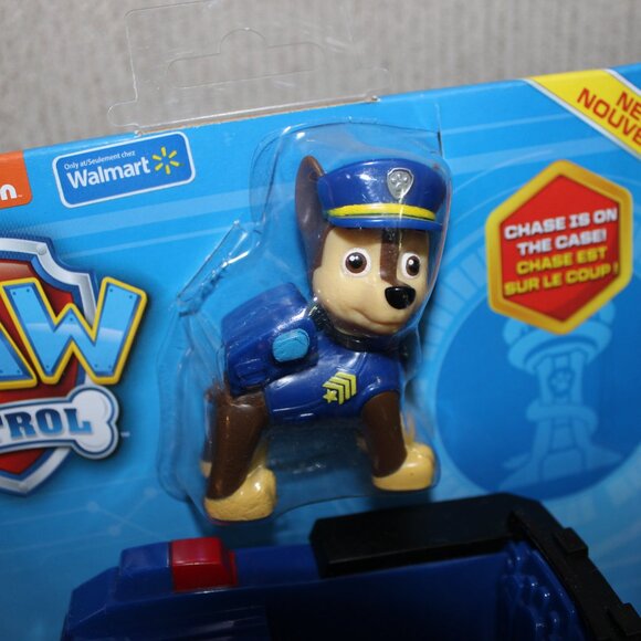 3/$55❤️new PAW Patrol Chase's Patrol Cruiser Vehicle with Collectible Figure - Picture 7 of 10